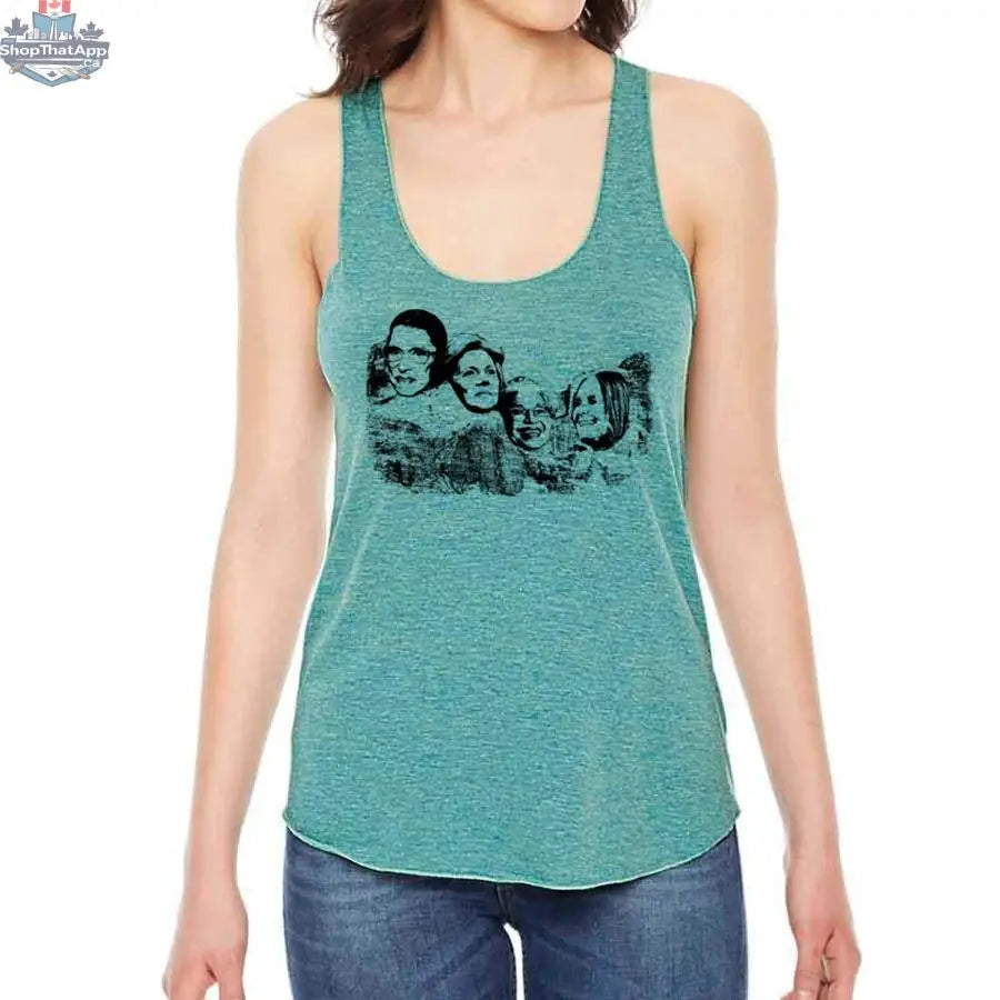 Mt. Nasty Tank Top — Feminist Icons Women's Graphic Tank - Shopthatapp.ca