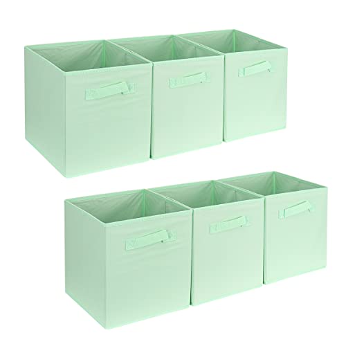 6-Pack Foldable Storage Bins Organiser Cube Boxes - Shopthatapp.ca