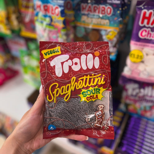 (GERMANY) TROLLI SPAGHETTI SOUR COLA - 100G - Www.Shopthatapp.ca