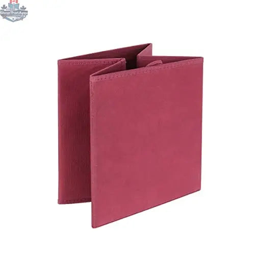 Six foldable storage bins organizer cubes in neutral fabric, perfect for closet or shelf organization.