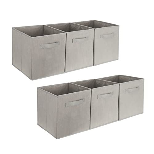 6-Pack Foldable Storage Bins Organiser Cube Boxes - Shopthatapp.ca