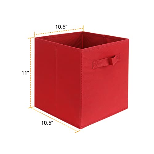 6-Pack Foldable Storage Bins Organiser Cube Boxes - Shopthatapp.ca