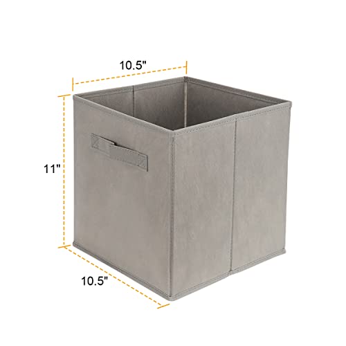 6-Pack Foldable Storage Bins Organiser Cube Boxes - Shopthatapp.ca
