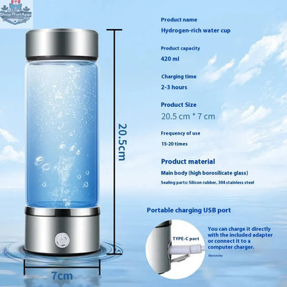 SPE Quantum Hydrogen-Rich Water Cup - Shopthatapp.ca
