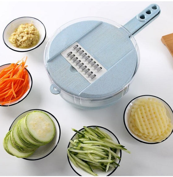 8 In 1 Mandoline Vegetable Slicer - Versatile Potato Peeler, Carrot and Onion Grater - Shopthatapp.ca