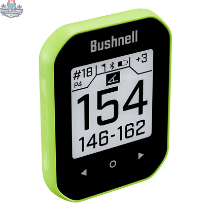 Phantom 3 Slope GPS G6 golf watch by The Golfather Ltd. showing digital display and course mapping on the screen.