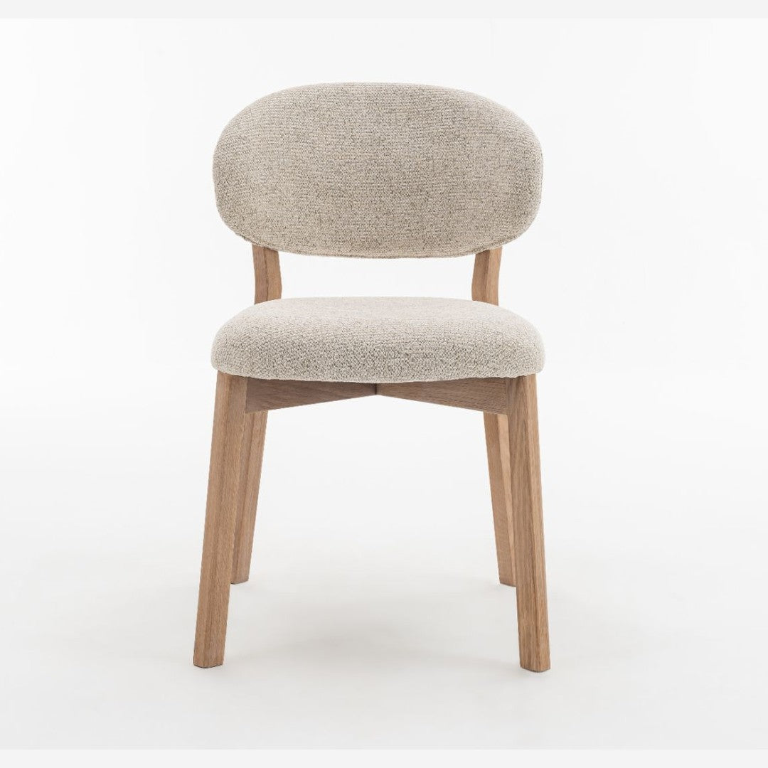 Luna Natural Oak Dining Chair - Beige - Www.Shopthatapp.ca