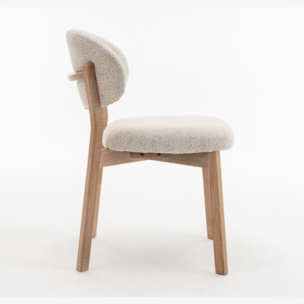 Luna Natural Oak Dining Chair - Beige - Www.Shopthatapp.ca