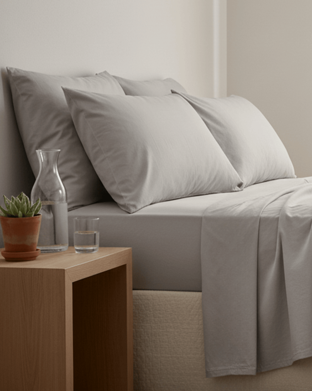 Refined Sateen Sheet Set - Luxurious Comfort for Your Bedroom - Shopthatapp.ca