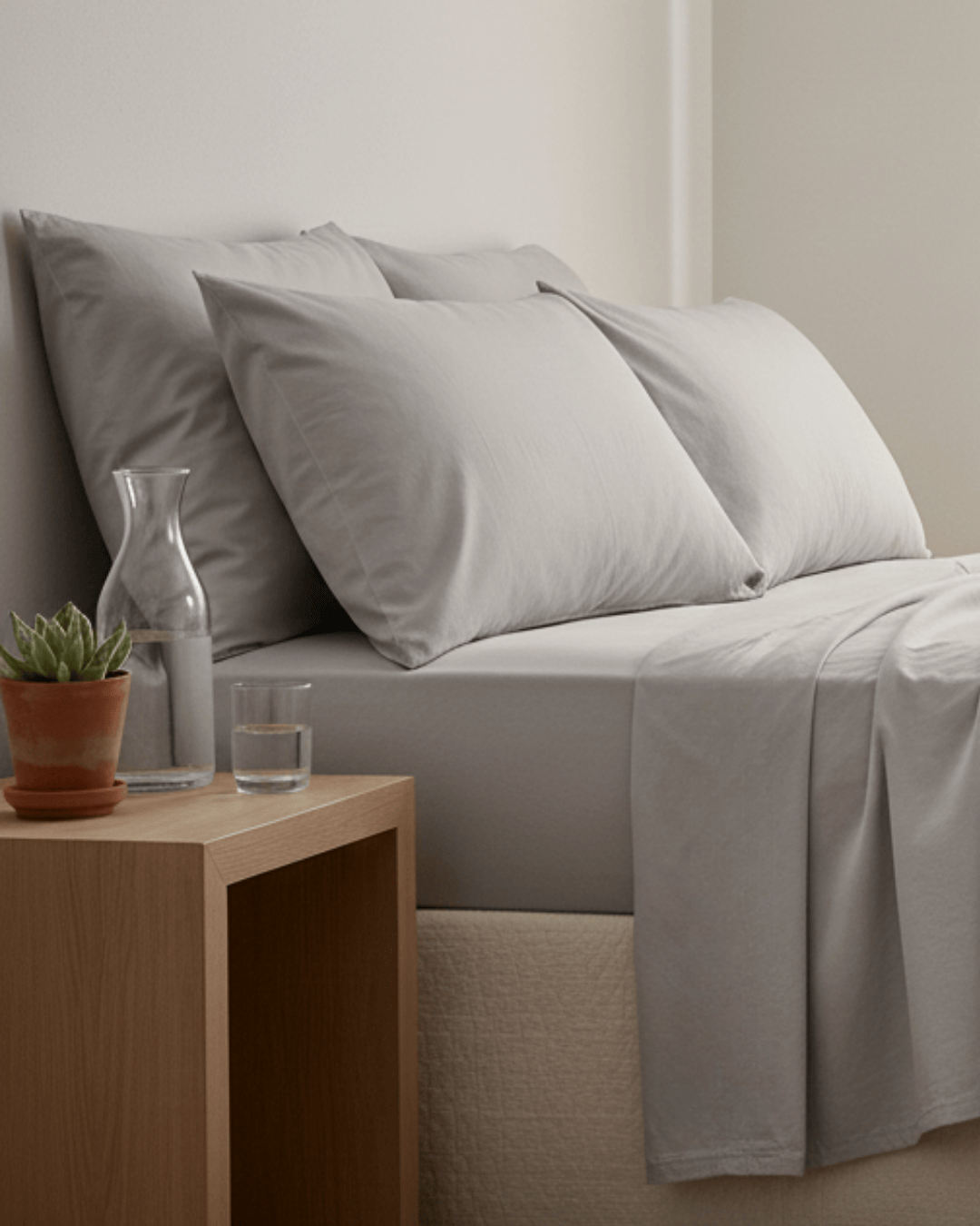 Refined Sateen Sheet Set - Luxurious Comfort for Your Bedroom - Shopthatapp.ca