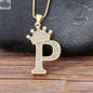 Letter Pendant with Chain - Gold - Shopthatapp.ca