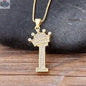 Letter Pendant with Chain - Gold - Shopthatapp.ca
