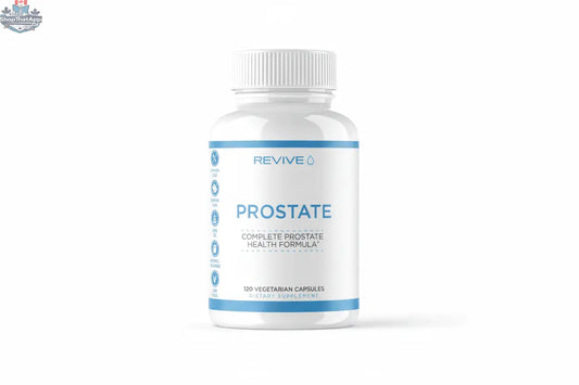 BulkBully Supplements Revive prostate vitamins in a bottle, designed for men's health and wellness support.