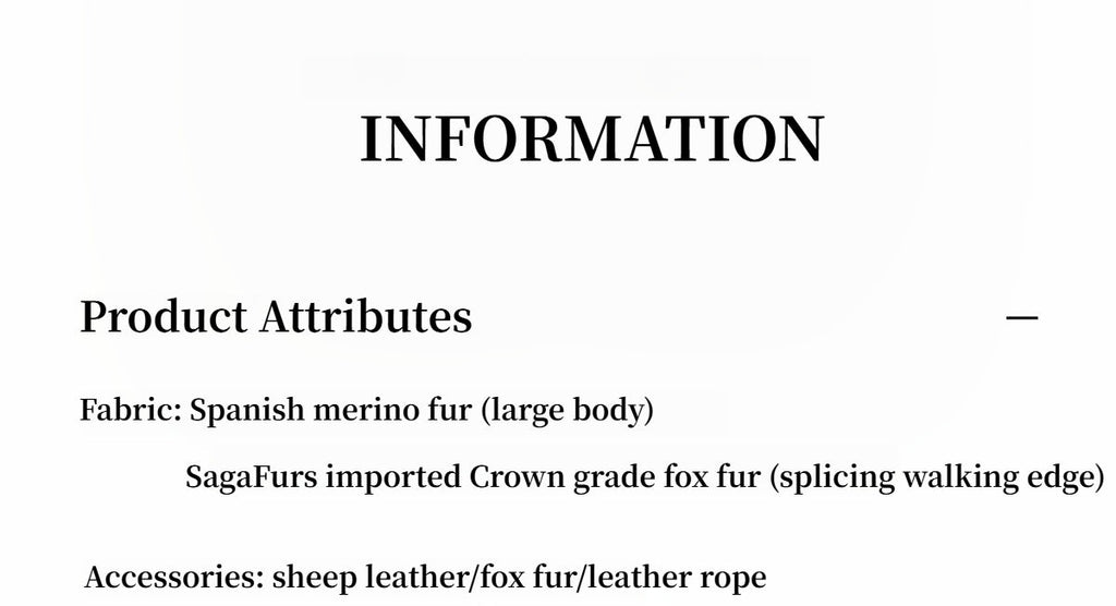 Florence Merino Wool Fur Coat with Imported Sheepskin Patchwork Fox Fur Collar for Winter