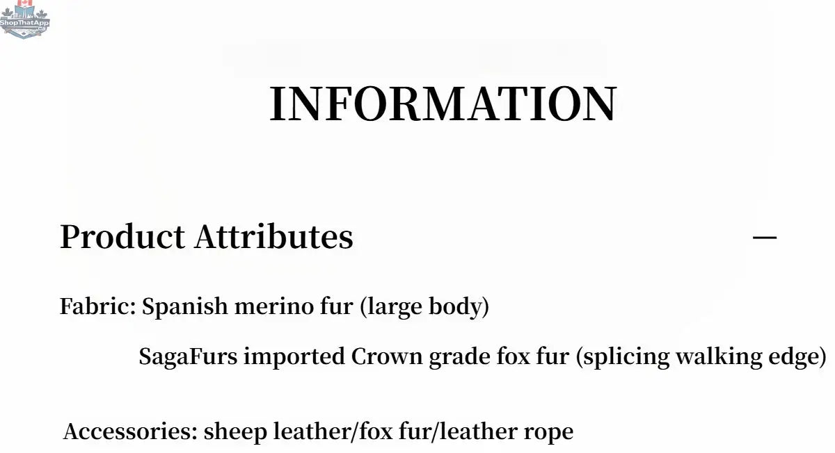 Florence Merino Wool Fur Coat with Imported Sheepskin Patchwork Fox Fur Collar for Winter - Shopthatapp.ca