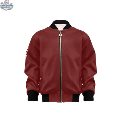 Kids CITADL bomber jacket featuring trendy style and comfortable fit, shown in a vibrant design suitable for children.
