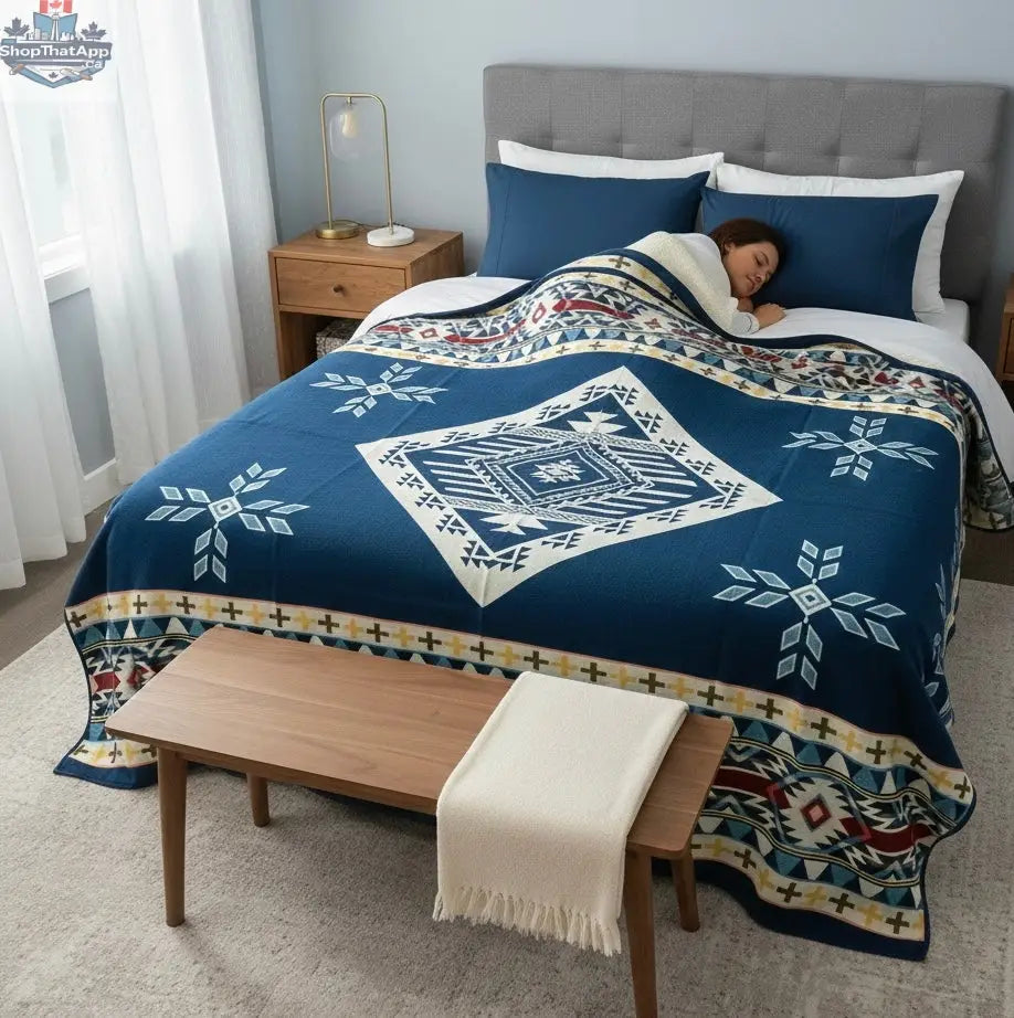 OLDTRIBES™ Spirit Trail Alpaca Blanket - Shopthatapp.ca