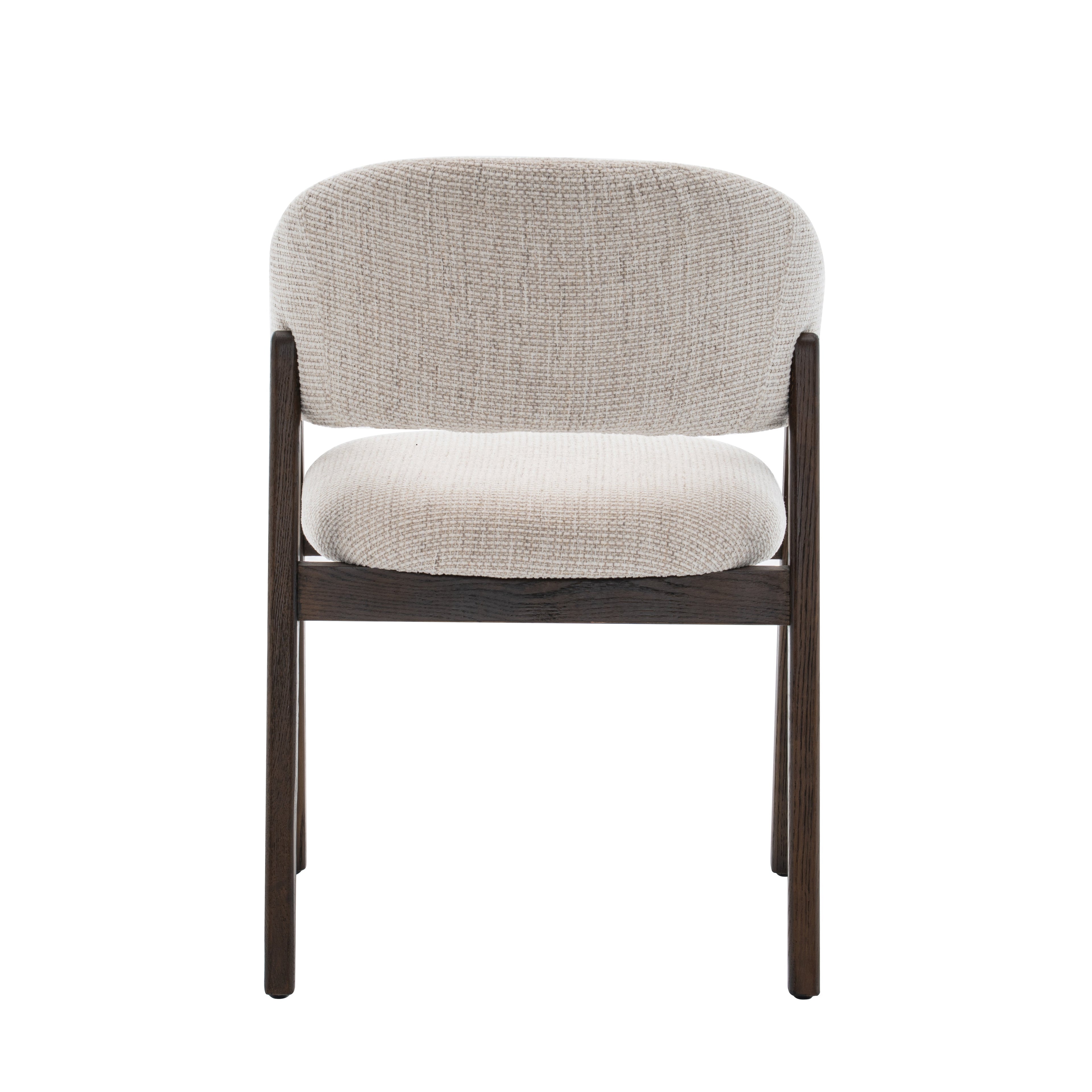 Fiol Dining Chair – Beige Upholstery & Dirty Oak Wood Frame - Www.Shopthatapp.ca