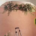 Elevate Your Space with Our Luxe Dried and Faux Floral Installation - 80" Beauty