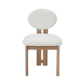Vivara Solid Oak Wood Dining Chair - Www.Shopthatapp.ca