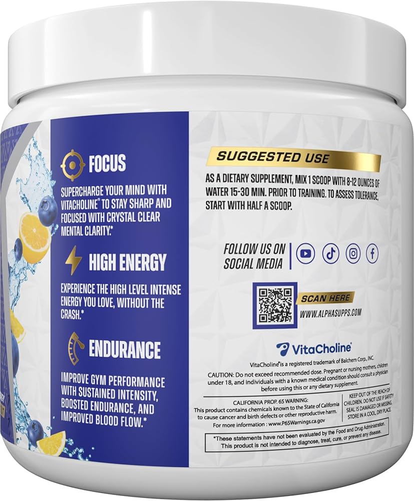 Alpha Supps Pre-Workout - Www.Shopthatapp.ca