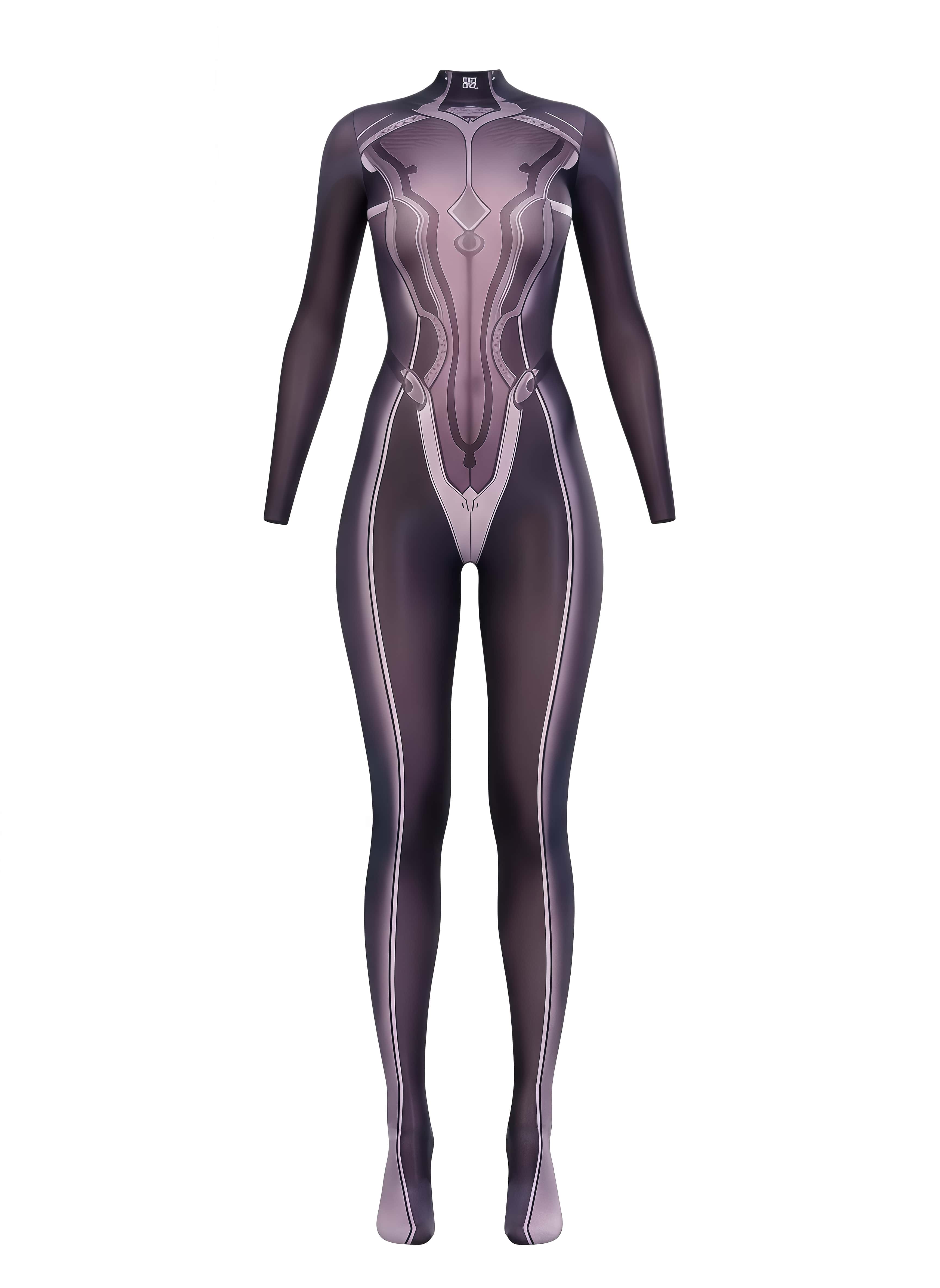 Anime Superhero Eve 10D Sheer Bodystocking - Ultra-Thin Cosplay Lingerie - Shopthatapp.ca