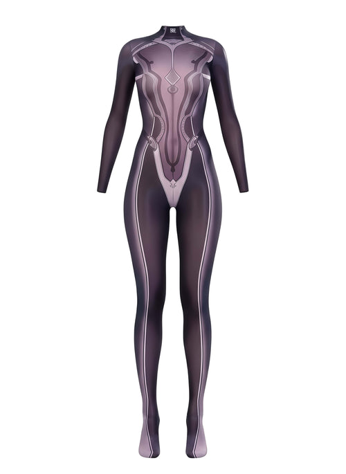 Anime Superhero Eve 10D Sheer Bodystocking - Ultra-Thin Cosplay Lingerie - Shopthatapp.ca