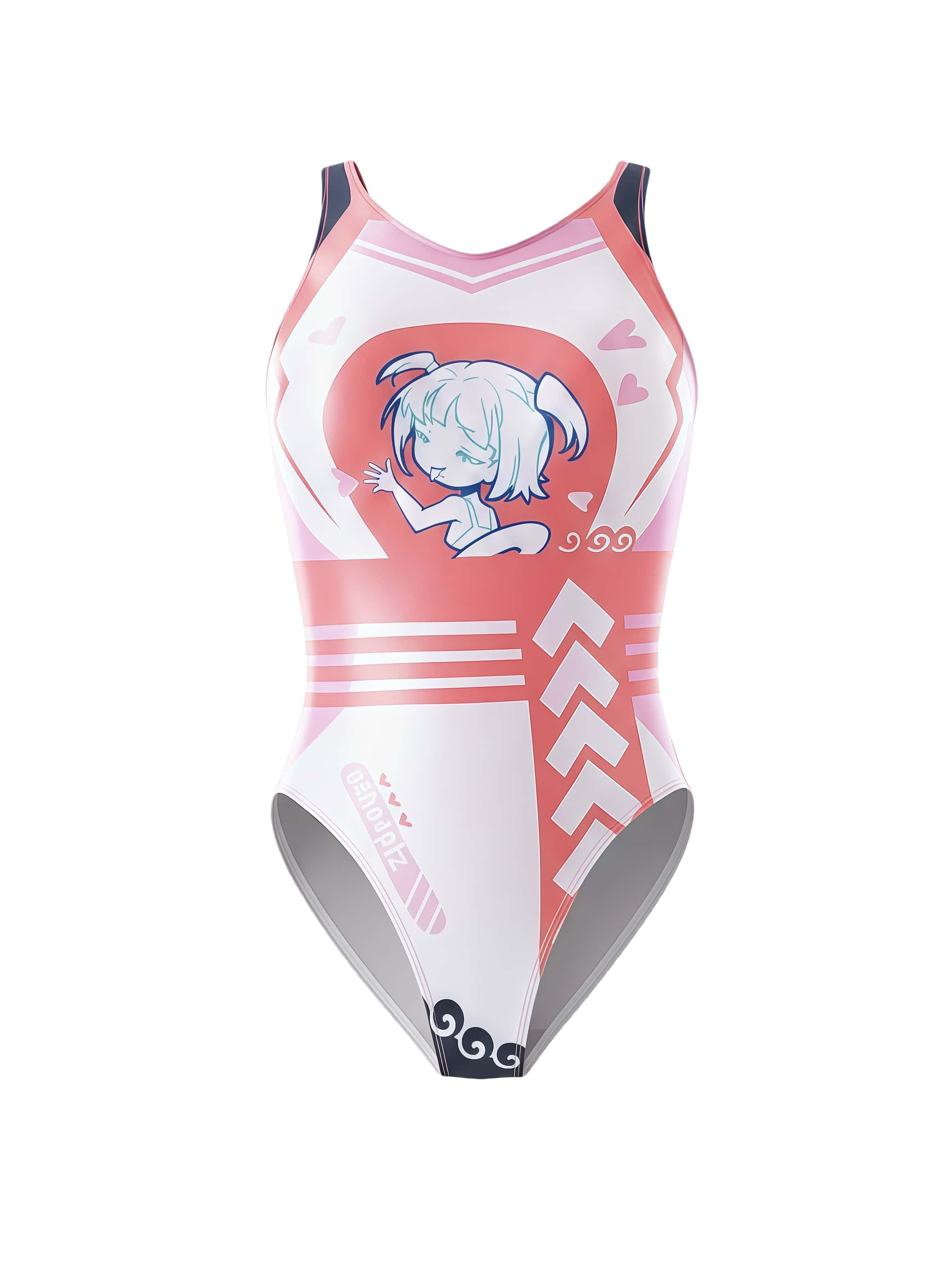 Japanese Anime Spandex Swimwear Racing Suit Wet Suit Race Queen Costume - Shopthatapp.ca
