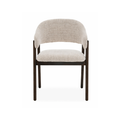 Fiol Dining Chair – Beige Upholstery & Dirty Oak Wood Frame - Www.Shopthatapp.ca