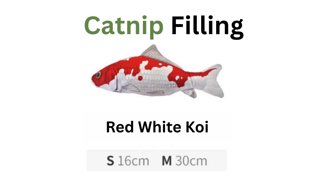 100% Silvervine Catnip Fish Toy - Cuddle Toy for Cats - Shopthatapp.ca