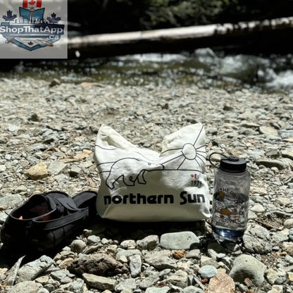 Northern Sun Baffin Bottle stainless steel water bottle with a sleek design and durable construction, shown in the image.