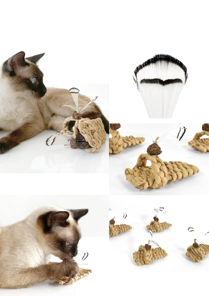 Woven Catnip Slippers for Happy Cats and Fun Playtime - Shopthatapp.ca
