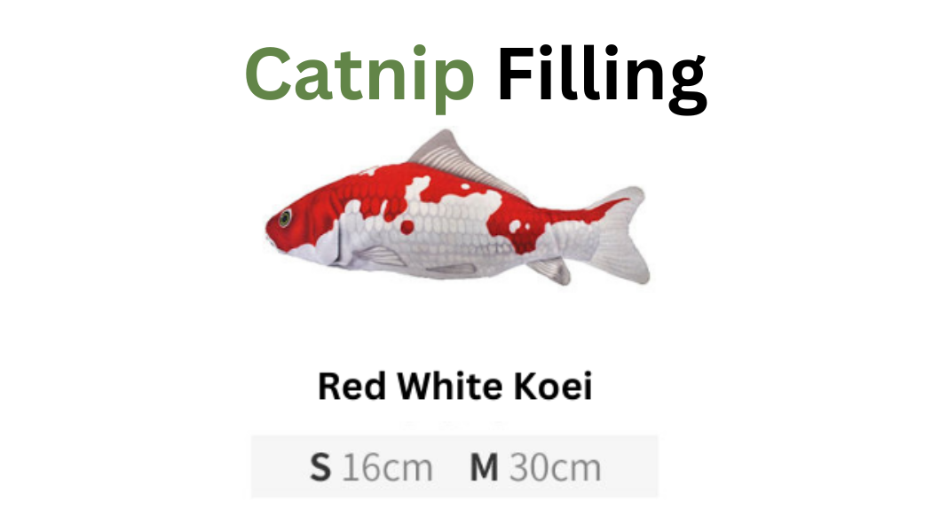 100% Silvervine Catnip Fish Toy - Cuddle Toy for Cats - Shopthatapp.ca