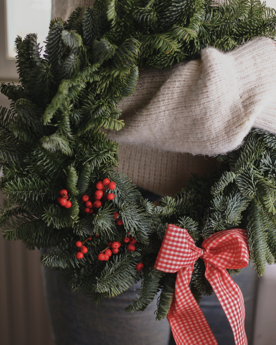 Holiday Wreath Making Workshop for Teams & Friends — Create Custom Winter Wreaths (Group of 10)