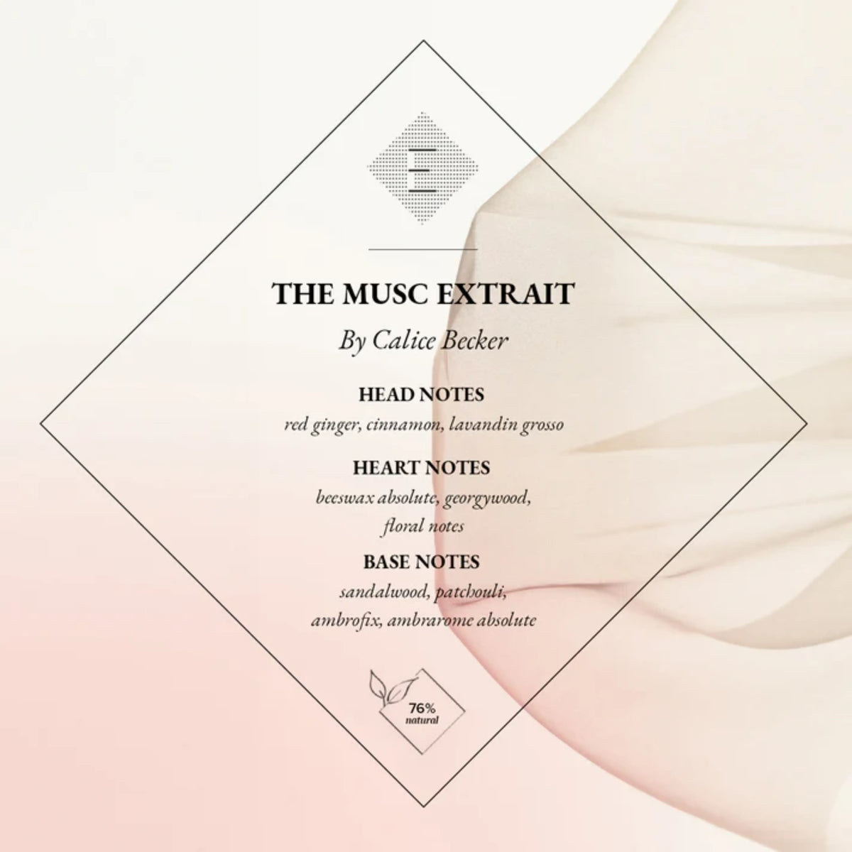 Essential Parfums The Musc Extrait 30ml perfume bottle with minimalist design and elegant branding.