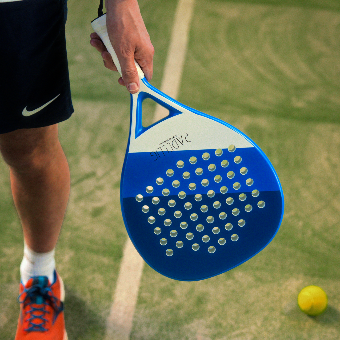 Padelracket Padellig Full Carbon Blue Delight – Inclusief tas & 3 ballen - Shopthatapp.ca