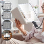 Large Hands Free Magnifying Glass  for ReadingFull Book Page Magnifier with Flexible-Tube Stand and 50 Ultra-Bright Led Lights for Seniors Repair Sewing Newspaper Computer Phone Laptop - Shopthatapp.ca