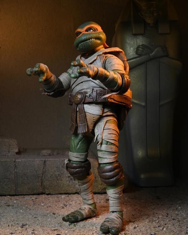 Universal Monsters x Teenage Mutant Ninja Turtles Ultimate Michelangelo as The Mummy - Www.Shopthatapp.ca