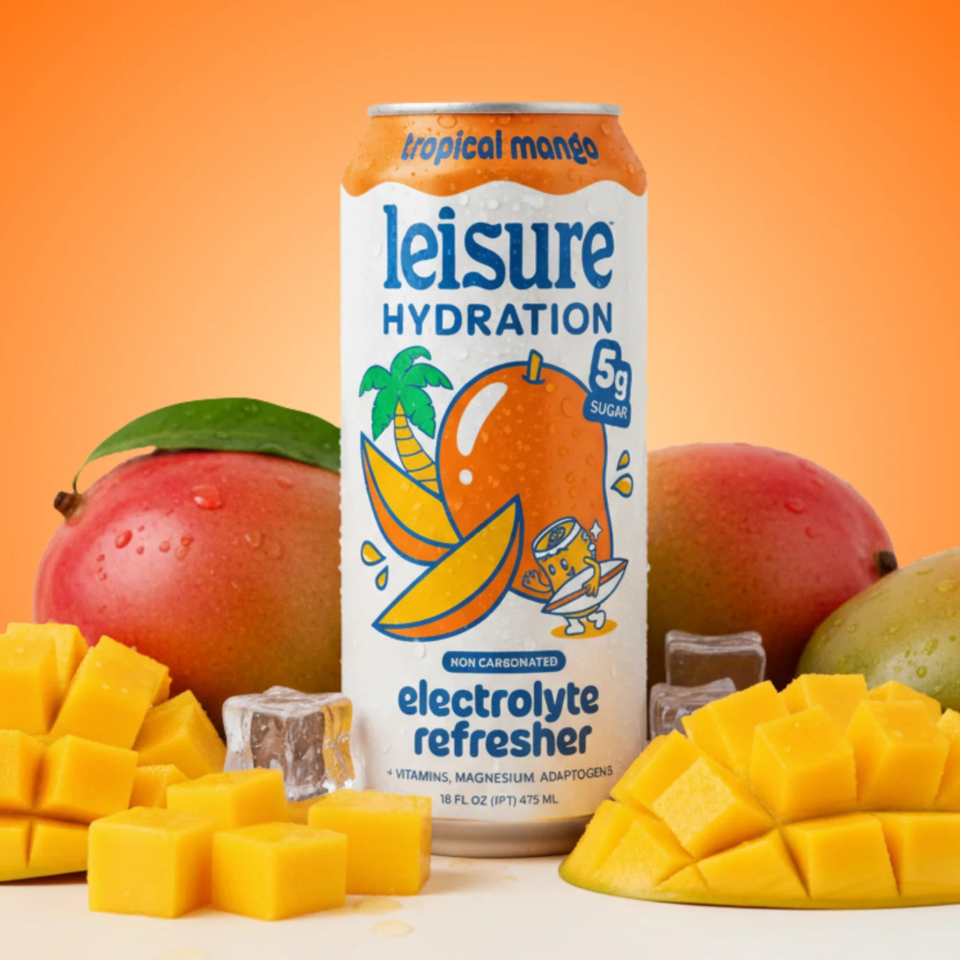 Leisure Hydration Tropical Mango - Refreshing Tropical Mango Hydration Drink