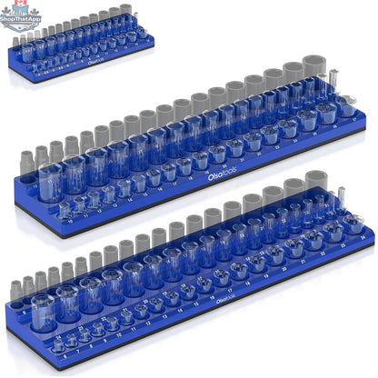 3-Row Magnetic Socket Holder - Shopthatapp.ca