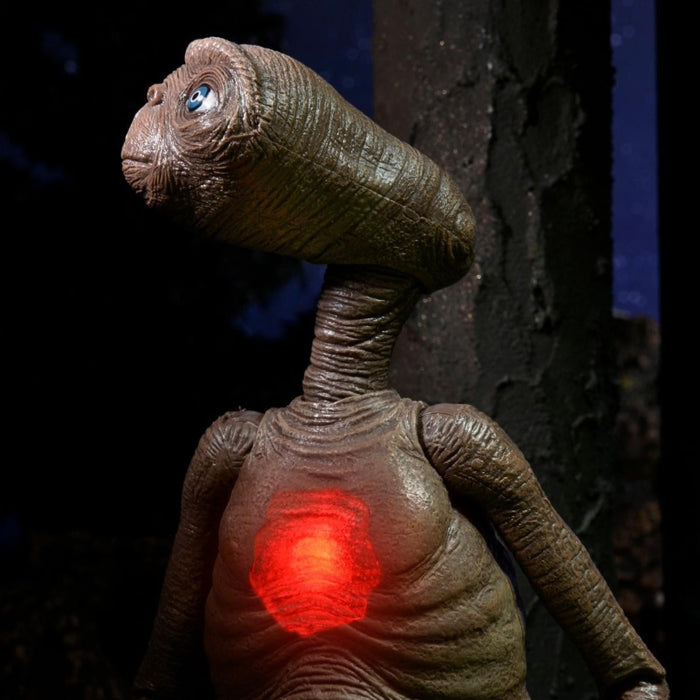 NECA 40th Anniversary Ultimate Deluxe E.T. with LED Light-up Chest - Www.Shopthatapp.ca