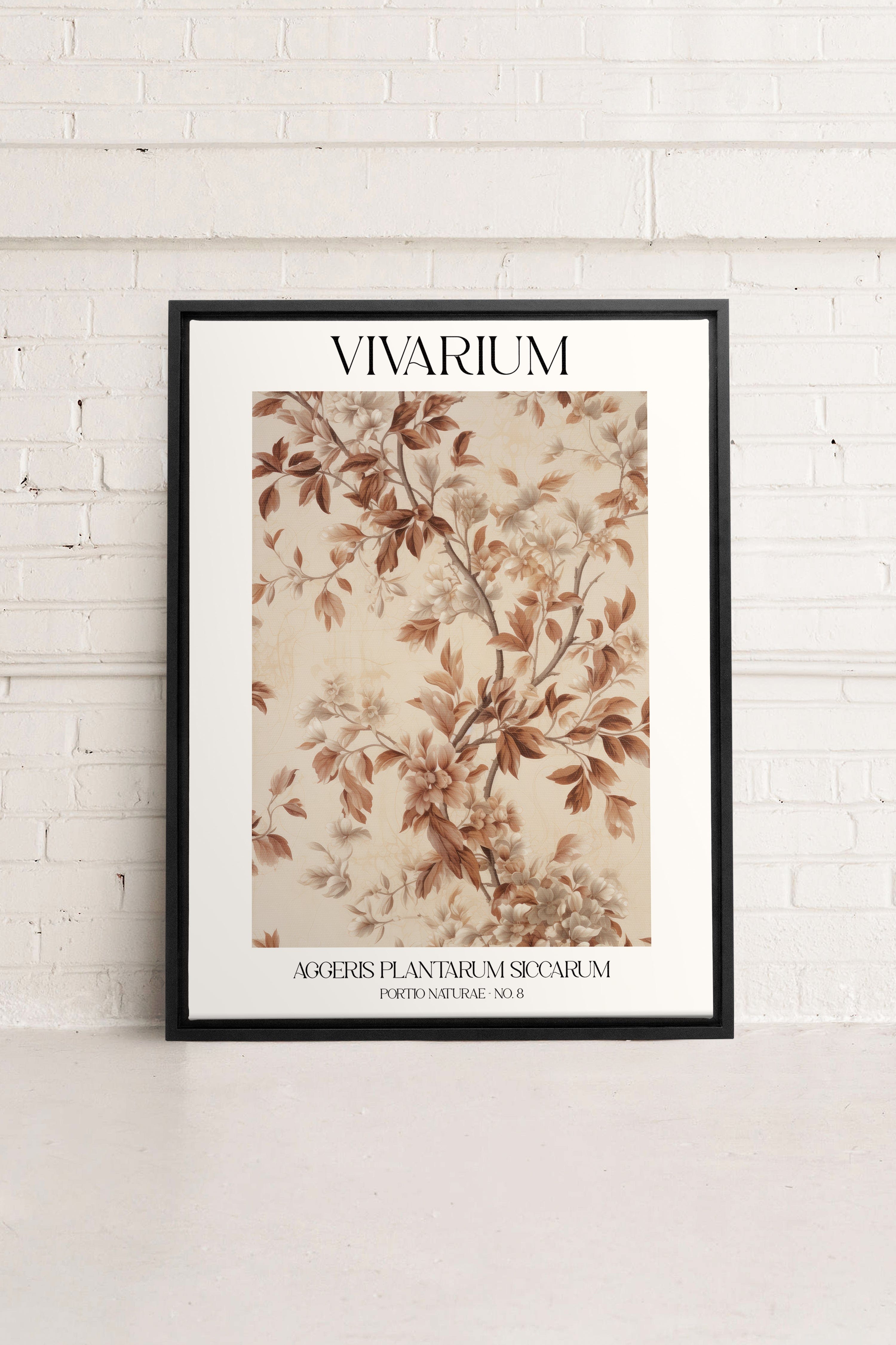 Dried Garden Canvas Art - Oeuvre sur toile étiré