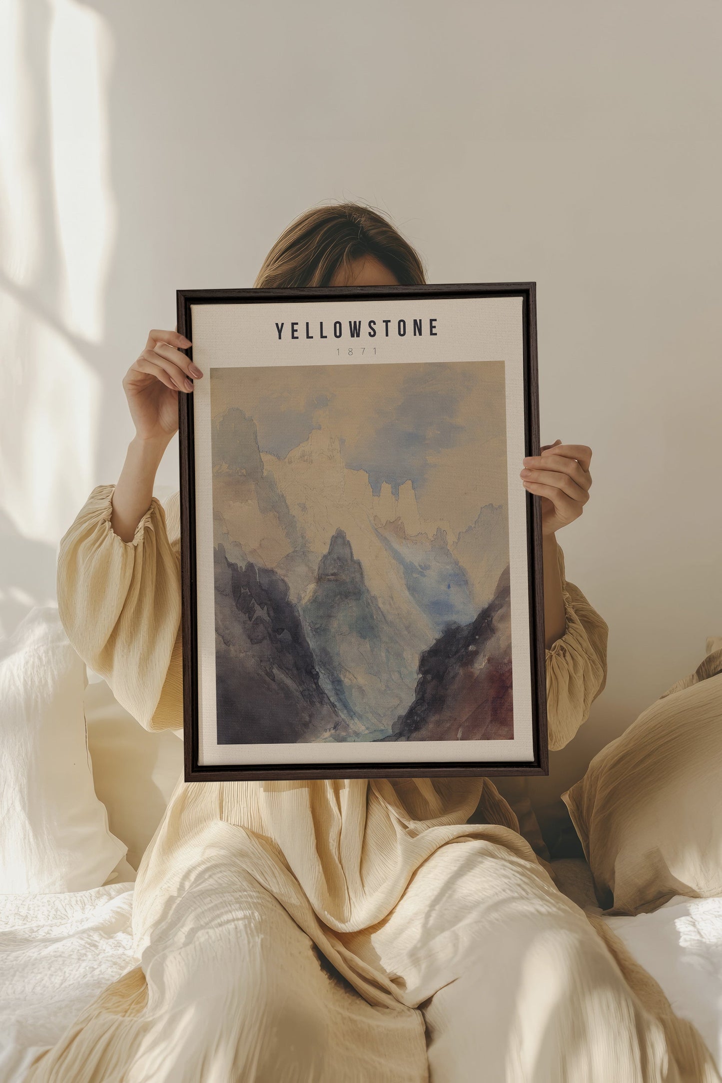 Yellowstone Canvas Artwork - Oeuvre sur Toile Étirée - Shopthatapp.ca