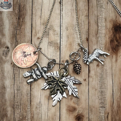 I AM CANADIAN Penny Necklace - Shopthatapp.ca