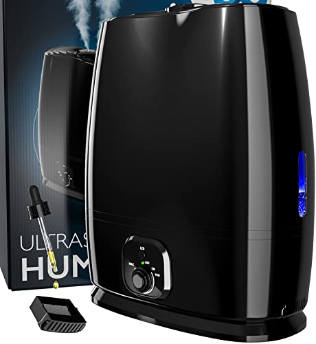 50-Hour Ultrasonic Humidifier for Long-Lasting Cool Mist Hydration - Shopthatapp.ca