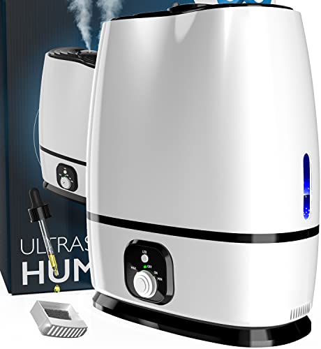 50-Hour Ultrasonic Humidifier for Long-Lasting Cool Mist Hydration - Shopthatapp.ca