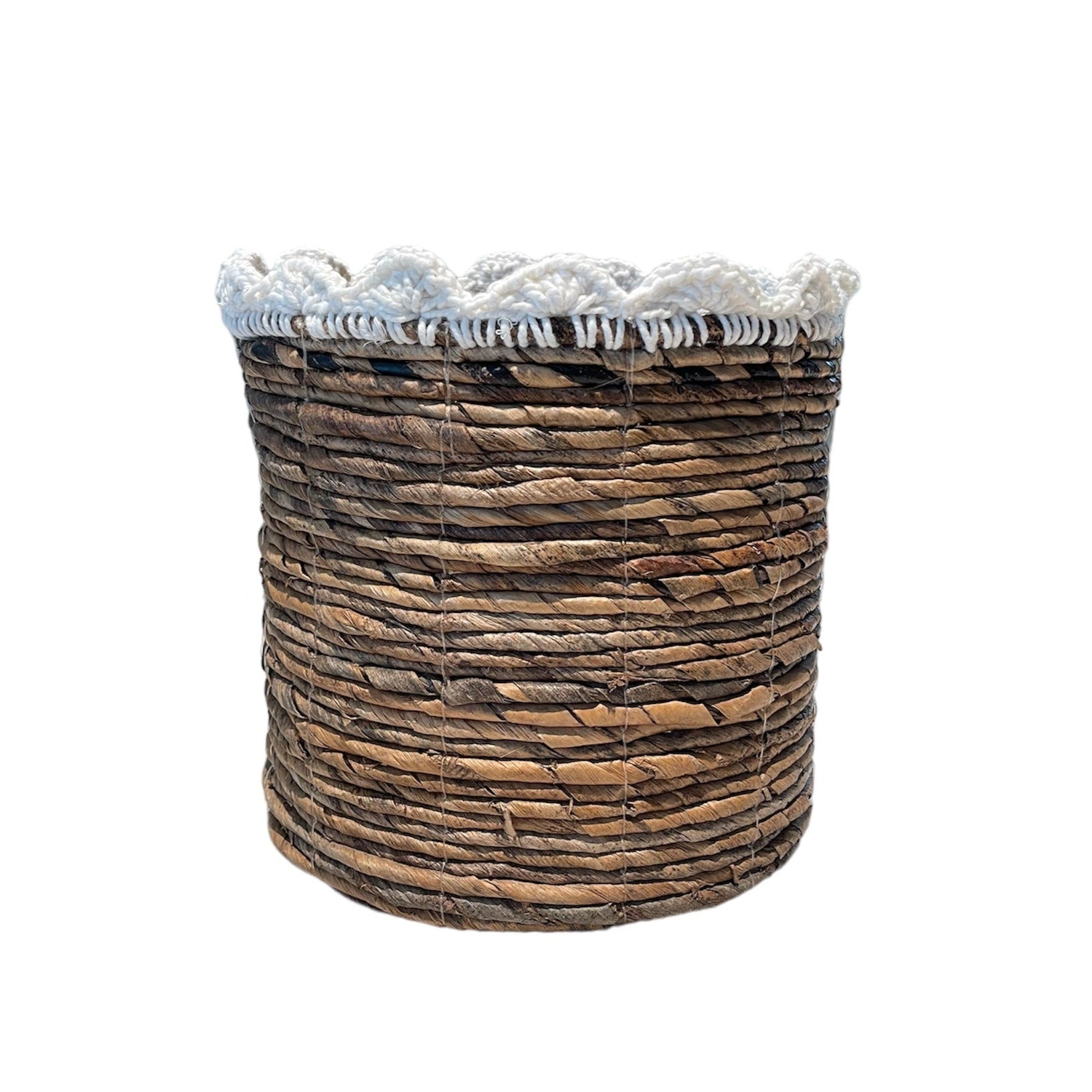 Banana Leaf Macrame Planter Basket for Stylish Home Decor - Shopthatapp.ca