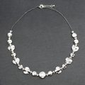 Silver Heart Necklace - Beaten Silver Plate Heart Pendant - Shopthatapp.ca