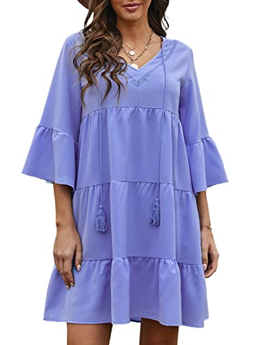 AILUNSNIKA Women Long Sleeve Dress for Effortless Style and Comfort - Shopthatapp.ca