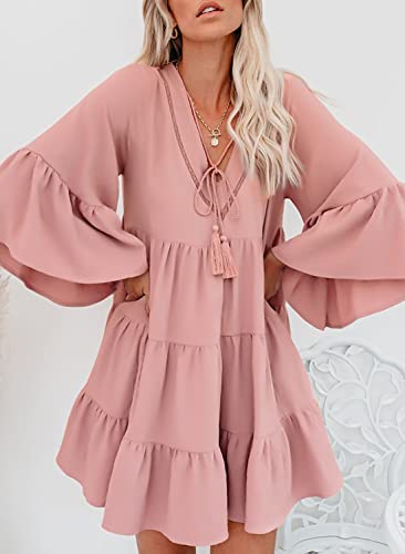 AILUNSNIKA Women Long Sleeve Dress for Effortless Style and Comfort - Shopthatapp.ca